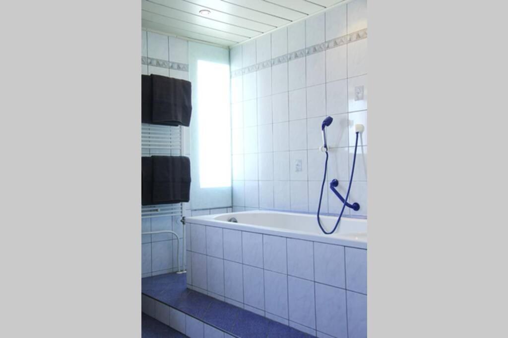 Schoene Helle Ferienwohnung In Waldnaehe ベルヒング エクステリア 写真